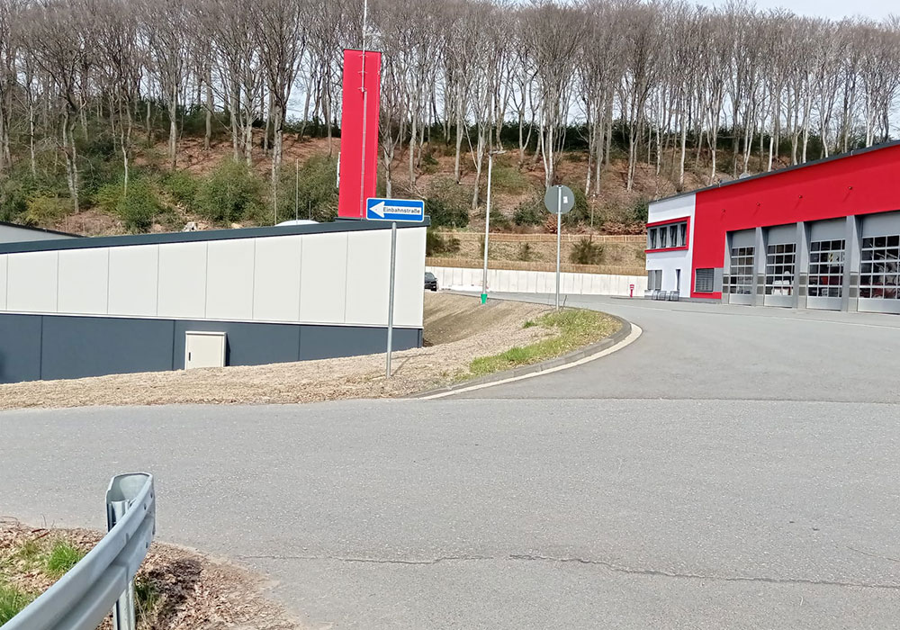 Hofbefestigung eines Bauhofes in Sprockhövel