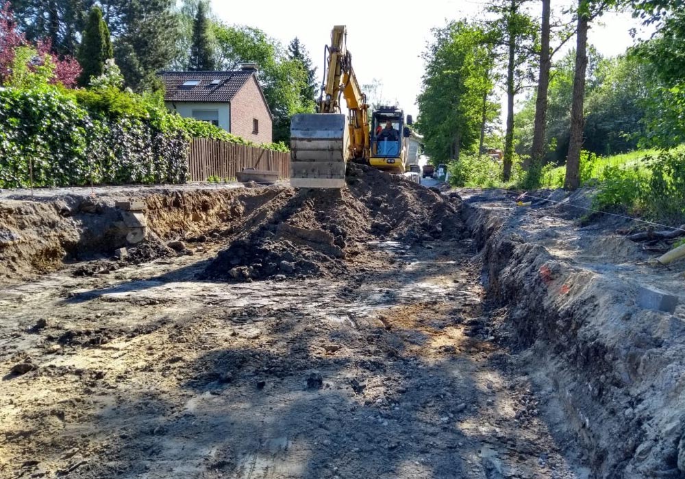 Verkehrswegebau K27 in Ahlen