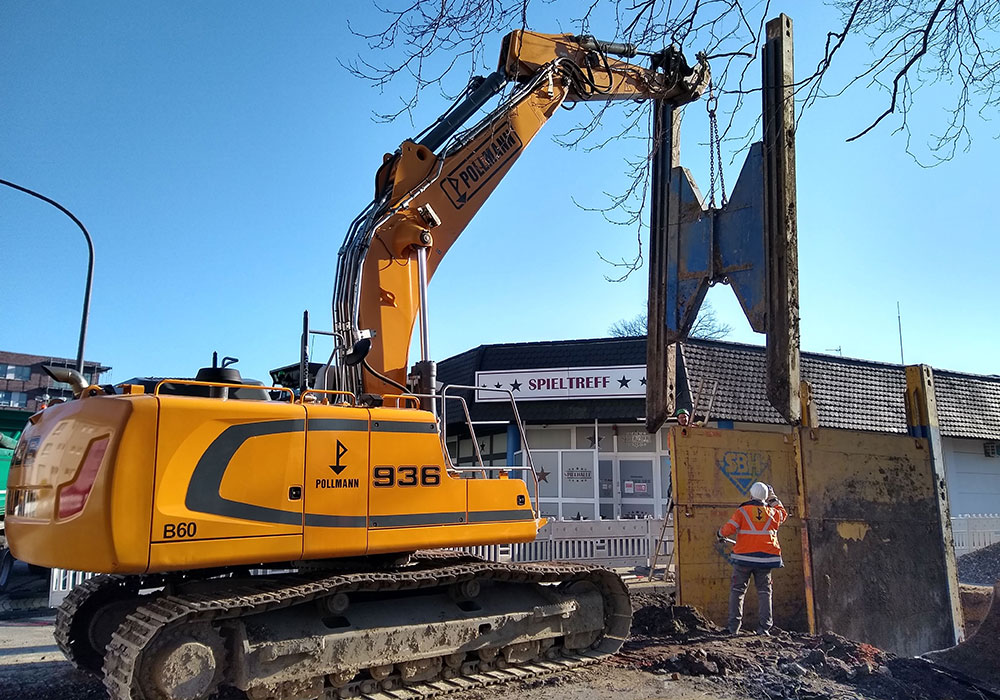Reinwasserpumpwerk, Katernberger Bach in Essen-Schonnebeck