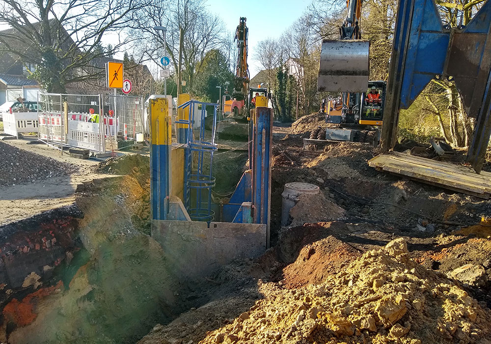 Reinwasserpumpwerk, Katernberger Bach in Essen-Schonnebeck