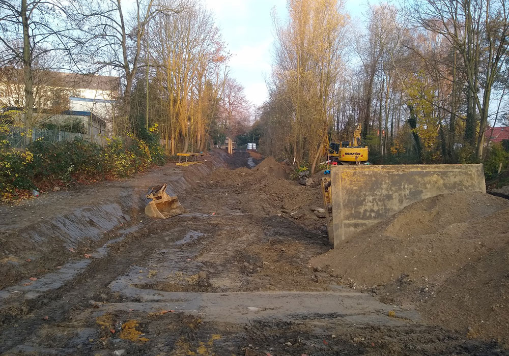 Reinwasserpumpwerk, Katernberger Bach in Essen-Schonnebeck