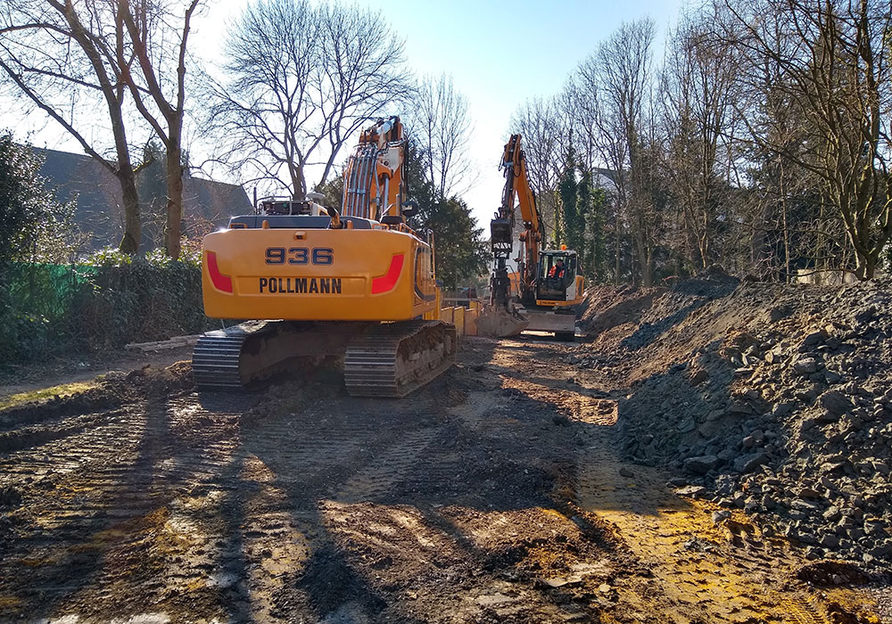 Reinwasserpumpwerk, Katernberger Bach in Essen-Schonnebeck